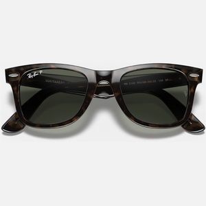 RayBan Polarized Sunglasses Green Classic & Tortoise Shell ORIGINAL WAYFARER